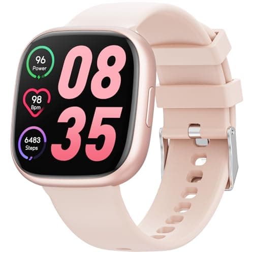 Haulvean 2026 New Smart Watch for Men Women(Answer/Make Calls), Fitness Tracker with 110+ Sport Modes, IP68 Waterproof Pedometer, Heart Rate/Sleep/Step Monitor for Android iOS