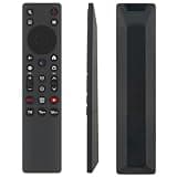 New Replacement Voice Remote Control fit for TCL QM6K QM7K Series QD-MINI LED QLED 4K UHD Smart TV 55QM6K 65QM6K 75QM6K 85QM6K 98QM6K 50QM6K 55QM7K 65QM7K 75QM7K 85QM7K 98QM7K 115QM7K