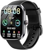 Smart Watch for Men Women, 1.91" HD Touch Screen Smart Watch Answer/Make Calls, Fitness Watch with Heart Rate/Sleep Monitor,100+ Sport Modes Fitness Tracker, IP68 Waterproof Smartwatch for Android iOS