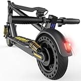 WERHY 10 Inch Electric Scooter for Adults, 500W Motor, 22 MPH Top Speed, 25-32 Miles Range, Folding Commuter E Scooter with Dual Braking