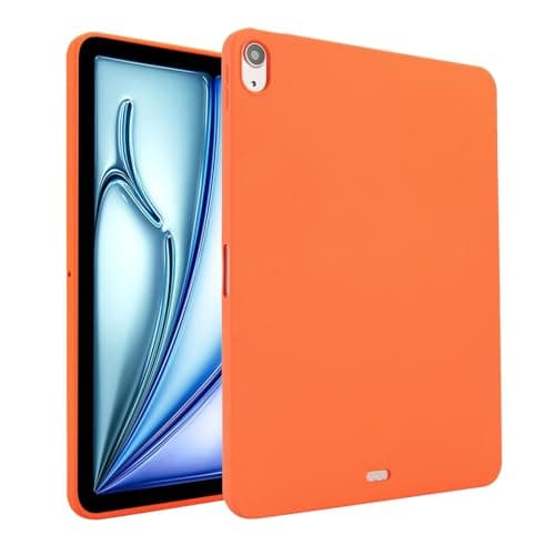 Compatible with Xiami Mi Pad 7S Pro 12.5 inch Tablet Case,Slim Soft TPU Back Shockproof Skin Anti-Scratch Silicone Protective Cover,Orange