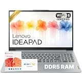 Lenovo IdeaPad Slim 3i 15.6" FHD Laptop • Microsoft Office 365 • Intel 4 Cores • DDR5 • 128GB SSD • Military-Grade • Windows 11 • Quick Setup, Lightweight • Essential Laptop • w/o Mouse