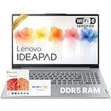 Lenovo IdeaPad Slim 3i 15.6" FHD Laptop • Microsoft Office 365 • Intel 4 Cores • DDR5 • 128GB SSD • Military-Grade • Windows 11 • Quick Setup, Lightweight • Essential Laptop • w/o Mouse