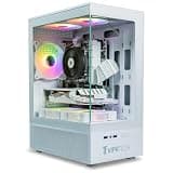 ViprTech Atlas 1.0 Desktop Computer for Home, Office, Student, Ryzen 7 2700X, 8-Core, 16GB DDR4 RAM, 500GB SSD, 700W PSU, WiFi BT, Win 11 Pro, RGB, Home PC (White)