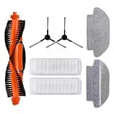 VEWHVBYDK Main Brush Hepa Filter Mop Cloth,Compatible with Xiaomi S10 / S12 / T12 Accessories Vacuum Cleaner Spare Parts Replacement(JL)