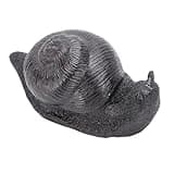 BORDSTRACT Key Hider, Lifelike Snail Shaped Resin Hidden Key Holder, Outdoor Garden Decorative Statue for Spare Key Storage(14x6x7cm)