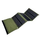 Foldable Solar Charger with Built-in Battery, 30W Portable Solar Power Pack, USB-C PD Fast Charging, IP65 Waterproof for Camping, Emergency Backup, RV, Hiking