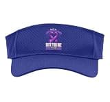 Purple Ribbon Lupus Awareness Month Sport Sun Visor, Youth, One Size, Purple