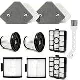 Clenex IW4624 Filter Replacement Compatible with Shark IW4624, IW4625, IW4626 Detect Pro Auto-Empty System Vacuum, Reusable, Plastic, 2 Pieces (#B)