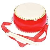 DSQSTMR Drums Percussion Chinese Drum Hand Tambourine Taiko Bongos Musical Gifts Instruments for Kids Sensory Learning Set Little Boy Kids Toys