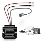 Starlink Mini 12V Adapter DC Step Up Converter 12V to 30V 3.5A Smart Boost Starlink Mini Power Supply Cable Battery Pack Black for RV Accessories 9-28V Input with Waterproof DC Port No Voltage Drop