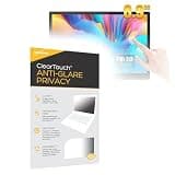 BoxWave Screen Protector Compatible With Wisecoco Portable Monitor (8.9 in) - ClearTouch Anti-Glare Privacy (2-Pack), Privacy Screen Protector Flexible Film Anti-Glare