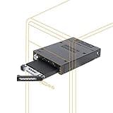 ICY DOCK 2 Bay M.2 PCIe 3.0/4.0 NVMe SSD Mobile Rack for External 3.5” Drive Bay | ToughArmor MB834M2K-B
