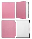 for Remarkable Paper Pure Magnetic Flip Case 10.3 Inch Tablet, Auto Sleep/Wake, Slim Faux Leather Cover with Pencil Holder, Lightweight Shockproof Protective Case (Pink,Woven)