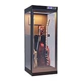 Musical Instrument Dehumidifier Cabinet (50 * 50 * 125CM), Adjustable From 40-60% RH, Steel Frame, Built-In Light,B