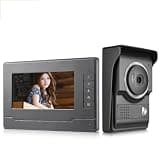 ONMYJFD Video Door Phone Doorbell System Intercom Interphone for Home Villa IR Camera LCD Screen