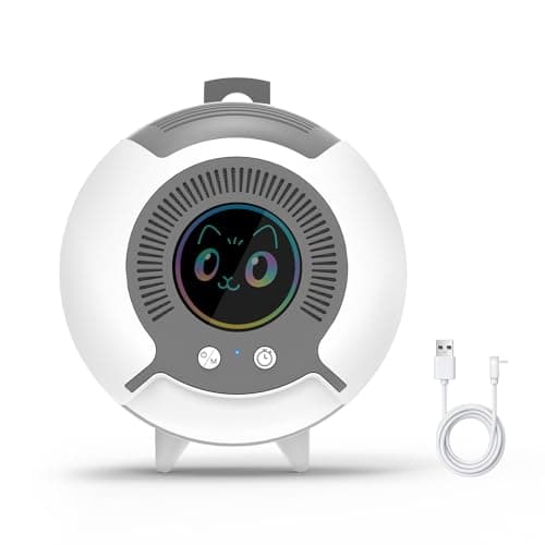Flashpet Water Ion Air Purifier for Pets, Cat Litter Deodorizer Dog Poof Odor Removal Home Filterless Odor Eliminator Air Ionizers for Bedroom Toilet Kitchen Bathroom Smoke Car