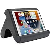 SAMHOUSING Tablet Pillow Stand - Holder & Dock for Bed with 3 Viewing Angles, Compatible with Tablets, Phones & iPad Pro 9.7, 10.5, 12.9 Air Mini 4, 3, Kindle, E-Reader & Books (Grey)