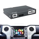 NAVIVOX Carplay Adapter Wireless Carplay Retrofit Kit Decoder for Toyota Touch2 & Entune2.0 2014-2019 Fit for Tundra/4Runner/RAV4/Tacoma/Camry/Corolla/Avalon/Prius/CH-R/Sienna/Highlander