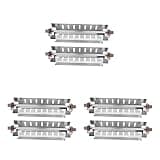 Nicfaky 6PCS Defrosting Heaters WR51X10055 Refrigerator for Universal Electric Freezer