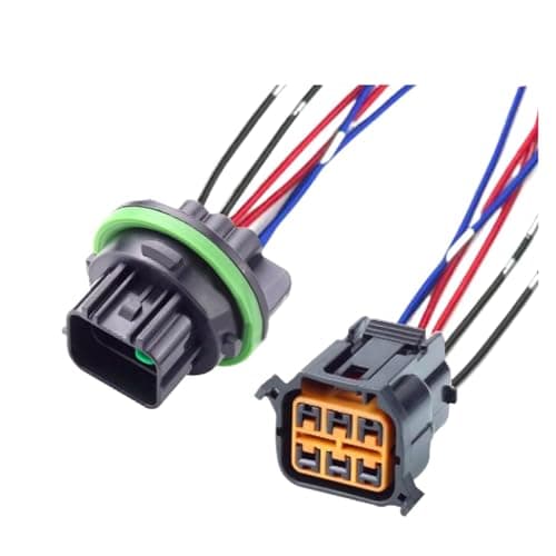 CTGFBUW 6 Pin GL171-06021 HP066-06021 Car Waterproof Connector Plug for IX35 K2 K3 K(6p Male Female,10 Sets)