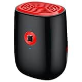 Mini Dehumidifier for Home, 6.76-10.14 OZ Daily Capacity, Automatic Shutoff, Portable and Quiet, 27.05 OZ Tank, for Small Rooms, Bedrooms, Bathrooms, CE, ROHS, UL Certified