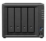 DiscTech DS425+ 4-Bay NAS Server Combo with Enterprise HDD Storage, 2GB DDR4 RAM, Intel Celeron J4125 4-Core 2.7GHz CPU, 2.5GbE LAN (96TB) 4x24TB