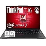Lenovo ThinkPad T16 • 16" WUXGA Touchscreen Laptop • Intel Core Ultra 7 165U (Beat i9 13900H) • 64GB RAM • 2TB SSD • Win 11