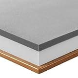 BedStory 3 Inch Full Size Extra Firm Mattress Topper, Bamboo Charcoal Infused Breathable Bed Topper for Back Pain Relief, High Density Foam, Without Cover, Fiberglass Free, CertiPUR-US Certified