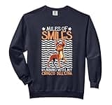 Running with my Cirneco dell'Etna Comfort Colors Adult Sweatshirt