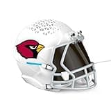 NFL Echo Dot Bundle: Includes Echo Dot | Deep Sea Blue and Limited-Edition NFL Helmet Stand | Arizona Cardinals