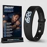 NLCCLTQ Bracelets for Men Smart Watch Heavy Sleepers Vibrating Alarm Clock Sleep Apnea Devices Wristband Silent Relojes Despertador Digital Vibration Long Distance Wrist Band Womens with Deaf Teens