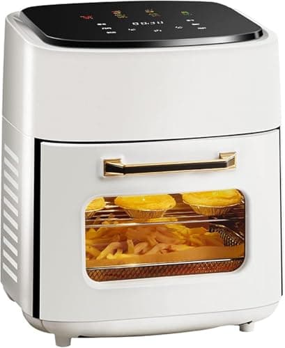Large 15L Air Fryer Oven, Nonstick Interior & Adjustable Temperature, Healthy Oil Free Cooking