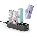 iWALK Charger Station for Portable Charger 4500mAh,4800mAh, 5000mAh, Power Bank for iPhone Charging Station Multiple USB-C Family-Sized Charger Station for Home(Station Only),Black
