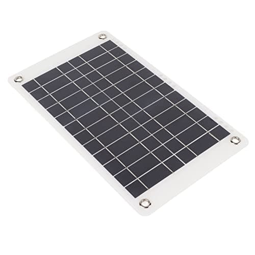 Solar Powered Fan with 8.5W 12V Monocrystalline Solar Panel, Clip Wire, Car Charger & Double Ended Line for Outdoor, Greenhouse, Camping Use