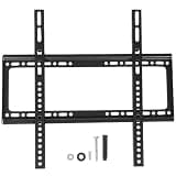 YARNOW Universal Tv Wall Mount Bracket for LED LCD Flat Curved Tvs with Sturdy Metal Construction and Space-Saving Design, Heavy Duty Television Holder for Home Use