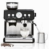 Chic Muse Espresso Machine with Grinder, 20 Bar Stainless Steel Semi Automatic Coffee Maker, 30 Grind Settings, 58mm Brewing Head, 360° Steam Wand, 2.8L Tank, Black