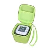 XANAD Hard Case for Oklar/MMIZOO/Medline/IPROVEN Wrist Blood Pressure Cuff Monitor Within Size 4'' x 3'' x 3'',Green