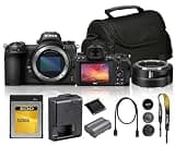 Nikon Z6 Mirrorless Camera Bundle with FTZ II Mount Adapter + 120GB G Series XQD Memory Card + Bag