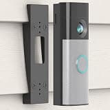 Vinyl Siding Ring Doorbell Mounting Bracket for Ring Battery Doorbell/Plus/Pro(2026 model) – Adjustable Viewing Angle & Secure Screw Mount, Standard 4-Inch Siding Only