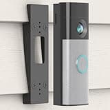 Vinyl Siding Ring Doorbell Mounting Bracket for Ring Battery Doorbell/Plus/Pro(2026 model) – Adjustable Viewing Angle & Secure Screw Mount, Standard 4-Inch Siding Only