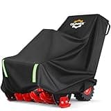 Heavy Snow Blower Cover Fit for EGO Ariens 24/26/28in, 600D Snowblower Covers Oxford Cloth, Universal Sized Snow Thrower Cover Outdoors Fit for Honda & Most Stage or Two Stage Gas Snow Blowers Storage