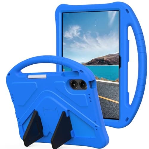 Tablet Case with Stylus Holder and Anti- Coating Kids Case Compatible with Tecno Megapad 11 Case (2024) Tablet Case, Lightweight EVA Protective Case Kids Friendly Shockproof