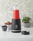 300W Personal Single-Serve Blender with 16oz Travel Cup & Lid, Stainless Steel Blade, BPA-Free, Dishwasher Safe Compact Blender for Smoothies