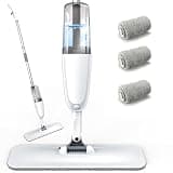 Spray Mop for Floor Cleaning with Washable Pads & Refillable Tank