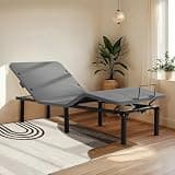 Frassie Adjustable Bed Base Frame Twin XL Electric Bed Base with USB Ports Head and Foot Incline (Twin XL)