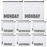 Oudain Packing Cubes Kids and Baby Travel Organizer Pouches Suitcases and Luggage Travel Accessories for Boys and Girls Summer Camp, Cruise, and Family Vacations, Days of Week(14 Pcs)