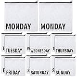 Oudain Packing Cubes Kids and Baby Travel Organizer Pouches Suitcases and Luggage Travel Accessories for Boys and Girls Summer Camp, Cruise, and Family Vacations, Days of Week(14 Pcs)