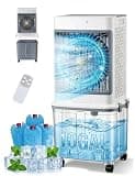 Swamp Cooler, 10-Gal Portable Air Conditioners Evaporative Air Cooler
