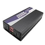 YXINHONGYUE 4000W Power Inverter DC 12V 24V 48V 60V 72V to 110 V 220 V AC Converter High Power Pure Sine Wave Inverter Charger for Car, Truck, Home, Vehicles,12v to 220v 50hz